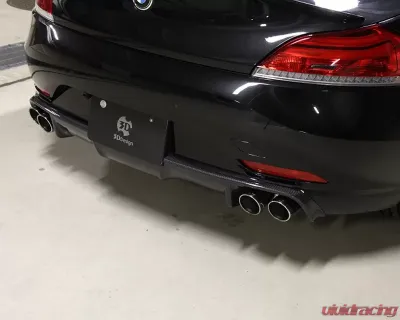 3D Design Quad Carbon Fiber Rear Diffuser BMW Z4 E89 35i 2010-2015 - 3108-18921