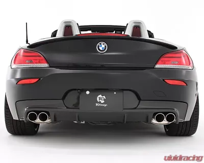 3D Design Quad Carbon Fiber Rear Diffuser BMW Z4 E89 M Sport 2010-2015 - 3108-18931