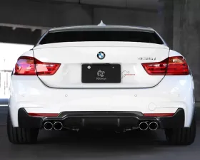 3D Design Quad Tip Exhaust Carbon Fiber Rear Diffuser