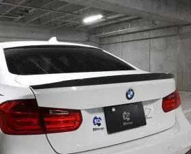 3D Design Carbon Fiber Trunk Spoiler
