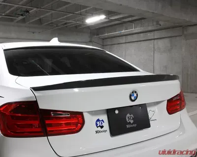 3D Design Carbon Fiber Trunk Spoiler - 3109-23021