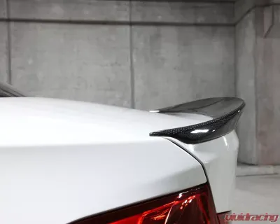 3D Design Carbon Fiber Trunk Spoiler - 3109-23021