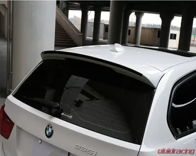 3D Design Urethane And Carbon Fiber Roof Spoiler BMW 3 Series E91 2006-2011 - 3110-19111