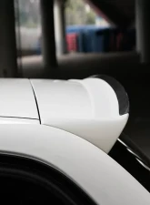 3D Design Urethane And Carbon Fiber Roof Spoiler BMW 3 Series E91 2006-2011                                     - 3110-19111 - Image 2