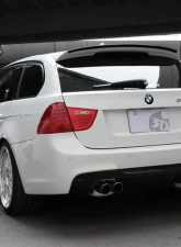 3D Design Urethane And Carbon Fiber Roof Spoiler BMW 3 Series E91 2006-2011                                     - 3110-19111 - Image 4