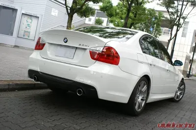 3D Design 2 Tip Carbon Fiber Rear Diffuser BMW 335i 2006-2011 - 3108-19041