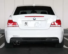 3D Design Carbon Fiber Rear Diffuser Single Exhaust BMW 1-Series 128i | 135i E82 2008-2013