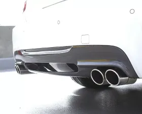 3D Design Carbon Fiber | FRP Rear Diffuser BG 2 Tip Exhaust BMW 3 Series E90 | E91 M-Sport 2006-2013