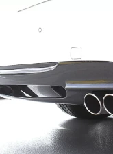 3D Design 4 Tip Carbon Fiber Rear Diffuser BMW 335i 2006-2011                                     - 3108-19031 - Image 3