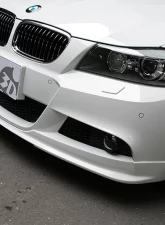 3D Design Urethane Front Lip Spoiler BMW 3 Series E90 | E91 M-Sport 2008-2013                                     - 3101-19021 - Image 2
