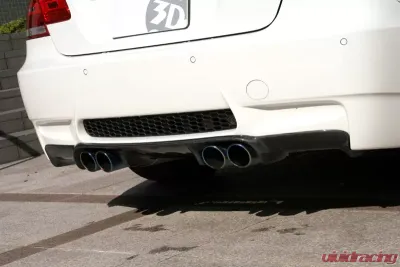 3D Design Carbon Fiber Rear Diffuser BMW E92 M3 2008-2011 - 3108-19231
