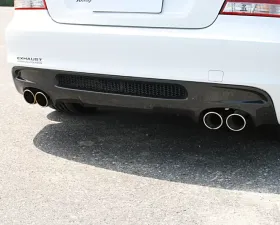 3D Design Carbon Fiber Rear Diffuser with Quad Tips BMW 1-Series 128i | 135i E82 2008-2013