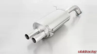 Remus Axle Back Stainless Steel Sport Exhaust w/ Tips Ford Fiesta ST 13-19 - 204017 0500