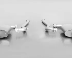 Remus Stainless Steel Racing Exhaust Left and Right Tips Ford Mustang 2015-2022