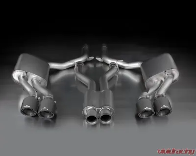 Remus Stainless Steel Catback Sport Exhaust Mercedes-Benz C63 AMG 6.3L 11-14 - 509511 0500LR