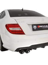 Remus Stainless Steel Catback Sport Exhaust Mercedes-Benz C63 AMG 6.3L 11-14                                     - 509511 0500LR - Image 3