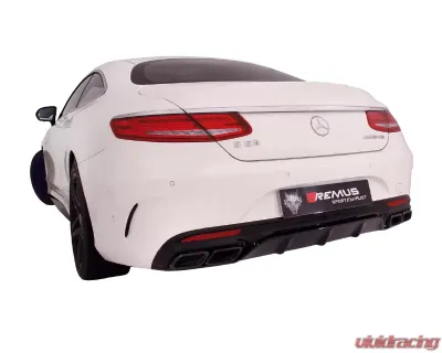 Remus Stainless Steel Catback Performance Exhaust Mercedes-Benz S63 AMG Coupe | 4matic 14-16 - 509515 0500LR