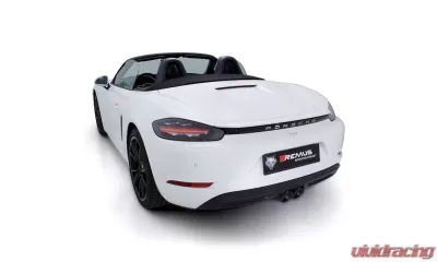 Remus Stainless Steel Axleback Exhaust System Porsche Boxster | Cayman 718 17-19 - 686016 0500LR