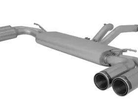 Remus Axle-Back Sport Exhaust System L/R w/ 4 Chromed Tips Porsche 958 Cayenne S 10-18