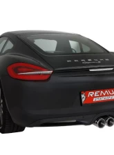 Remus Stainless Steel Sport Exhaust Porsche Boxster 981 | Cayman 981  2.7L | 3.4L 12-14                                     - 689012 0500LR - Image 2