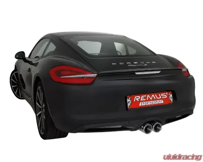 Remus Stainless Steel Sport Exhaust Porsche Boxster 981 | Cayman 981  2.7L | 3.4L 12-14 - 689012 0500LR