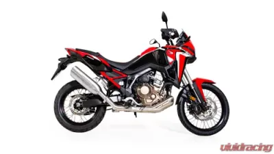 Remus Slip On NXT Exhaust System With Removable Sound Instert Stainless Steel Matt Honda CRF1100L Africa Twin 2016-2020 - 94583 100565