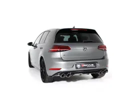 Remus Stainless Steel Axleback Exhaust System Volkswagen Golf R 2.0l TSI 15-17