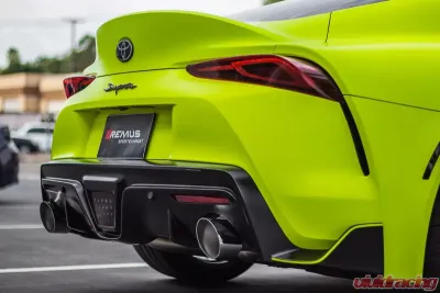 Remus Axleback Racing Exhaust System Toyota GR|A90 Supra 2020-2024 - 904519 1580SG