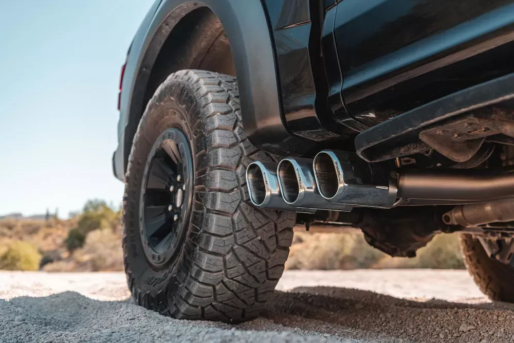 Remus Racing Catback Exhaust Triple Side Exit Tips Ford Raptor EcoBoost 2017-2025 - 209018 5518