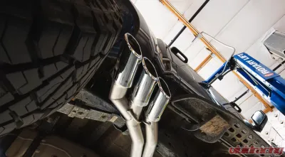 Remus Racing Catback Exhaust Triple Side Exit Tips Ford Raptor EcoBoost 2017-2025 - 209018 5518