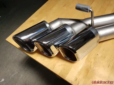 Remus Racing Catback Exhaust Triple Side Exit Tips Ford Raptor EcoBoost 2017-2025 - 209018 5518