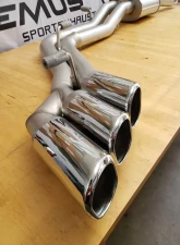 Remus Racing Catback Exhaust Triple Side Exit Tips Ford Raptor EcoBoost 2017-2025                                     - 209018 5518 - Image 5