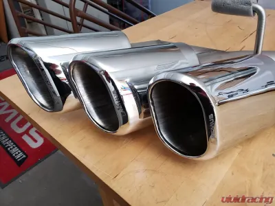 Remus Racing Catback Exhaust Triple Side Exit Tips Ford Raptor EcoBoost 2017-2025 - 209018 5518