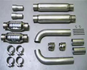 Belanger Side Pipe exhaust kit with cats Dodge Viper V10 92-02