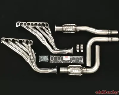 Belanger Truck Headers and 3 inch Mid Pipes w/ Cats Dodge Ram SRT-10 Quad Cab 04-06 - 5614