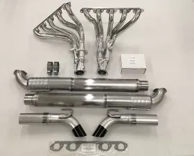 Belanger Headers & Full Side Exhaust w/ Black Tailpipes Dodge Viper SRT Coupe/ACR 13-17