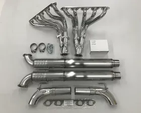 Belanger Headers & Full Side Exhaust w/ Silver Tailpipes Dodge Viper SRT Coupe/ACR 13-17