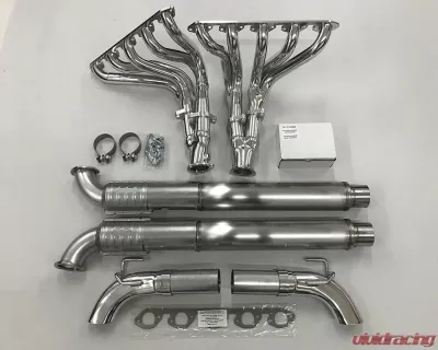 Belanger Headers & Full Side Exhaust w/ Silver Tailpipes Dodge Viper SRT Coupe/GTS 13-17 - 5560GTSS