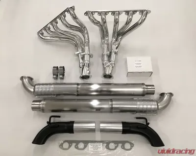 Belanger Headers & Full Side Exhaust w/ Black Tailpipes Dodge Viper SRT Coupe/GTS 13-17 - 5560GTSB