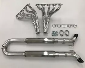 Belanger Headers & Race system w/ Black Tailpipes Dodge Viper SRT Coupe/ACR 13-17