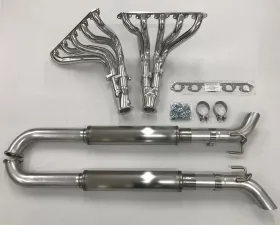 Belanger Headers & Race system w/ Silver Tailpipes Dodge Viper SRT Coupe/ACR 13-17