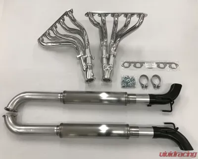 Belanger Headers & Race system w/ Black Tailpipes Dodge Viper SRT Coupe/GTS 13-17 - 5569GTSB