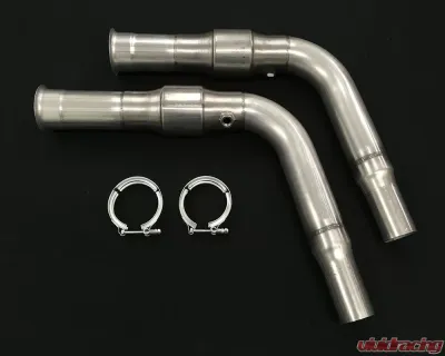 Belanger 2 1/2 inch Mid Pipes w/ Cats manifold Dodge Viper SRT Roadster | Coupe/ACR 03-06 - 3705-STOCK