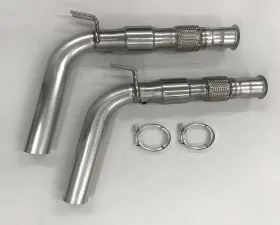 Belanger 3 inch Mid Pipes w/ Cats | Flex Pipes and Brackets Manifold Dodge Viper SRT Roadster | Coupe/ACR 1998-2002