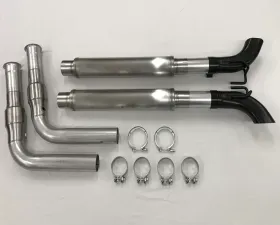 Belanger Mids w/ Cats manifold and Catback w/ Black Tailpipes Dodge Viper SRT Coupe/GTS 13-17