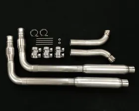 Belanger Side Pipe exhaust w/ Mid Pipes and Cats manifold Dodge Viper RT-10 Roadster 92-02