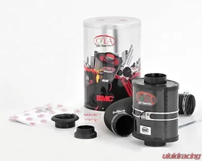 BMC Universal Oval Trumpet Airbox Kit 254mm Length - For Engines Up To 1600cc - ACOTA60-65/70L188-B