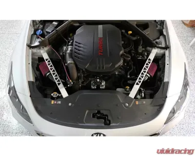 Burger Motorsports Performance Dual Intake w/ Filter & Mounts Kia Stinger | Genesis G70 2018-2023 - BMS-GENSIS-DUAL