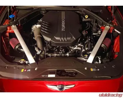 Burger Motorsports Performance Dual Intake w/ Filter & Mounts Kia Stinger | Genesis G70 2018-2023 - BMS-GENSIS-DUAL