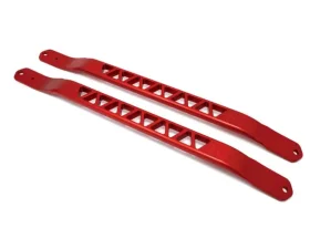 Burger Motorsports Billet Strut Cross Braces Anodized Red Kia Stinger 2018-2019